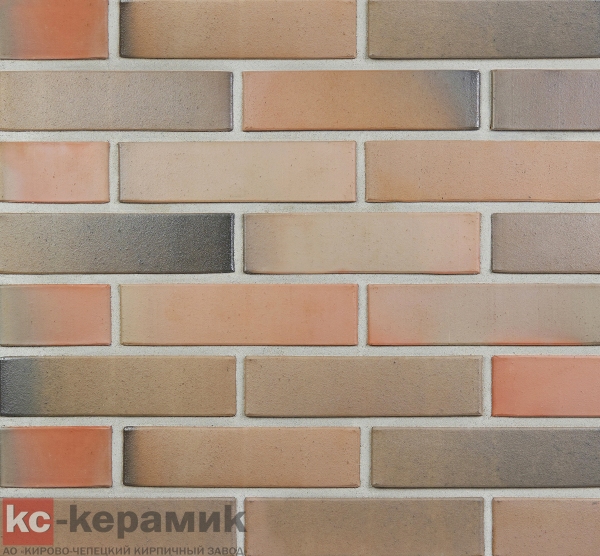 Кирпич облицовочный Эльц гладкий одинарный пустотелый УС